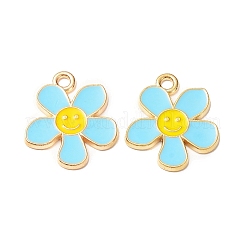 Alloy Enamel Pendants&nbsp;ENAM-C009-01G
