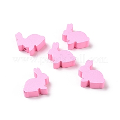 Easter Theme Wooden Beads&nbsp;WOOD-C002-09A