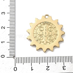 304 Stainless Steel & Rhinestone Pendants&nbsp;STAS-G371-09A-01G