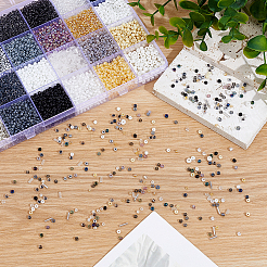 24 Styles Glass Seed Beads&nbsp;SEED-ME0001-26