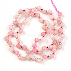 Natural Pink Opal Beads Strands&nbsp;G-T141-54