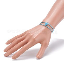 Adjustable Magnetic Bracelet for Couples&nbsp;BJEW-JB06190-04