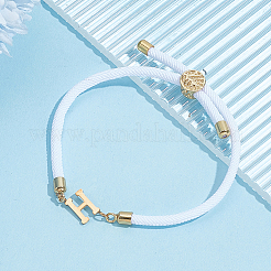 1pc Adjustable Nylon Cord Slider Bracelets for Women&nbsp;BJEW-LP0001-33H-G