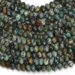 Natural African Turquoise(Jasper) Beads Strands&nbsp;G-Z111-A13-02