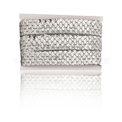 Polyester with PT Paillette Lace Trim Ribbon&nbsp;OCOR-WH20073-01C