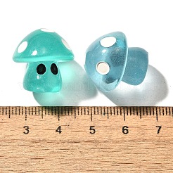 26Pcs 13 Styles Luminous Resin Mushroom Desk Decoration&nbsp;FIND-XCP0003-22