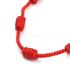 7 Knot Lucky Bracelets&nbsp;BJEW-JB05252-03