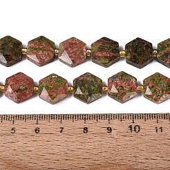 Natural Unakite Beads Strands&nbsp;G-N368-01A-08