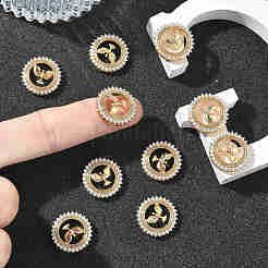 SHEGRACE Brass Clear Cubic Zirconia Pendants&nbsp;XGRQ3K762-565G