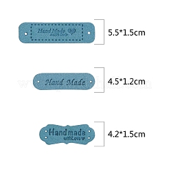 Microfiber Leather Labels&nbsp;DIY-SZ0001-69