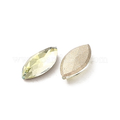 Glass Rhinestone Cabochons&nbsp;RGLA-P037-09B-D337