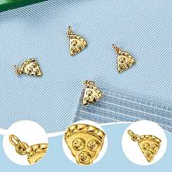 5Pcs 304 Stainless Steel Pendants&nbsp;STAS-SZ0003-42G-03