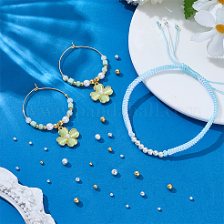 60Pcs 6 Styles 925 Sterling Silver Round Beads&nbsp;STER-PH0004-54