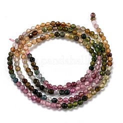 Natural Multicolor Tourmaline Beads Strands&nbsp;G-H266-15A