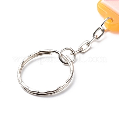 Envelope Key with Word I Love You Resin Charms Keychain&nbsp;KEYC-JKC00386