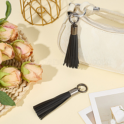 2Pcs Imitation Leather Tassel Pendant Decorations&nbsp;AJEW-CL0005-10C