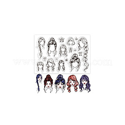 Custom Summer Theme PVC Plastic Clear Stamps&nbsp;DIY-WH0631-0469