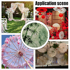 DIY Blank Craft Paper Umbrella&nbsp;DIY-WH0723-059