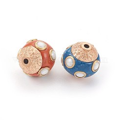 Handmade Indonesia Beads&nbsp;IPDL-E012-14