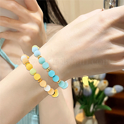 500Pcs Rubberized Style Imitated Silicone Acrylic Beads&nbsp;MACR-SP0001-07F