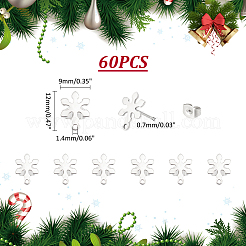 201 Stainless Steel Stud Earring Findings with Hole&nbsp;EJEW-UN0002-34B