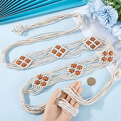 Bohemian Style Polyester Cord Chain Belts&nbsp;AJEW-WH20007-41