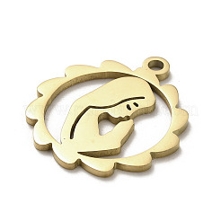 304 Stainless Steel Pendants&nbsp;STAS-B054-08G