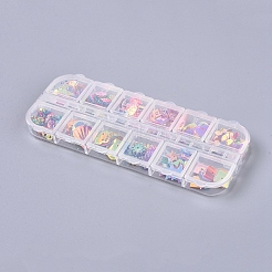 12 Colors Laser Shining Nail Art Glitter&nbsp;MRMJ-WH0060-14G