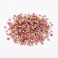 Back Plated Grade A Diamond Glass Pointed Rhinestone&nbsp;X-RGLA-SS22-024