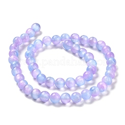 Natural Selenite Beads Strands&nbsp;G-P493-01N