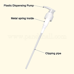 12Pcs 3 Colors Plastic Dispensing Pump&nbsp;FIND-GF0001-88B