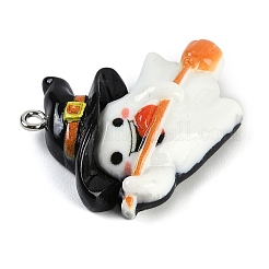 Halloween Theme Resin Pendants&nbsp;RESI-M046-01L-01