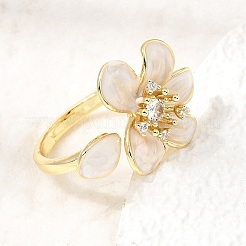 Barss Enamel Cuff Open Rings for Women&nbsp;KK-CBA1C83-01D-G