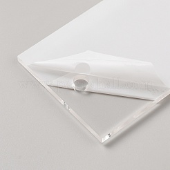 Acrylic Ski Wax Scraper for Ski and Snowboard Tuning&nbsp;AJEW-WH0270-032A