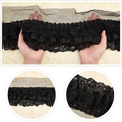 Pleated Chiffon Lace Trim&nbsp;SRIB-NB0001-10C