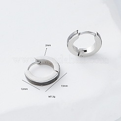 304 Stainless Steel Hoop Earrings&nbsp;XQ3729