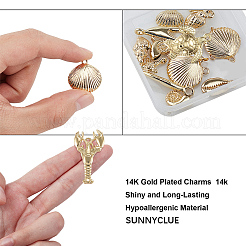 Alloy Pendants&nbsp;TIBEP-SC0001-43G-NR