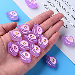 Transparent Acrylic Beads&nbsp;MACR-S374-02B-03