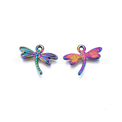 Rainbow Color Alloy Pendants&nbsp;PALLOY-N156-221