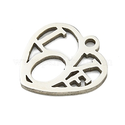 Non-Tarnish 201 Stainless Steel Charms&nbsp;LS-STAS-M015-29P