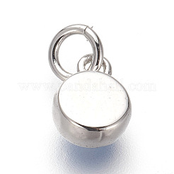 Brass Enamel Charms&nbsp;ZIRC-E152-28P-RS