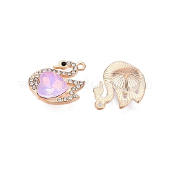 Alloy Glass Pendants&nbsp;PALLOY-N176-73KCG-02