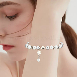 4Pcs 925 Sterling Silver Beads&nbsp;STER-BBC0007-96MS