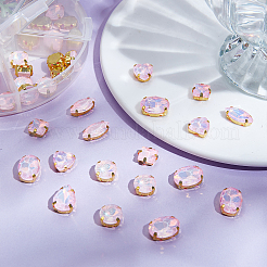 106pcs 6 Style Sew On Rhinestone&nbsp;FIND-OC0004-09C