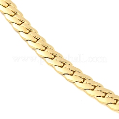 304 Stainless Steel Snake Chain Bracelets for Women&nbsp;BJEW-Q344-06G