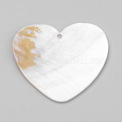 Freshwater Shell Pendants&nbsp;SHEL-Q008-57