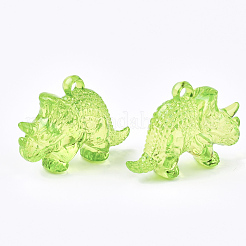 Transparent Acrylic Pendants&nbsp;X-TACR-S133-112
