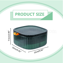 PET Plastic Multi-layered Jewerly Box&nbsp;CON-WH0092-64
