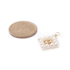 Shell Pearl Bead Pendants&nbsp;PALLOY-JF02028