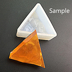 Triangle Shape DIY Silicone Molds&nbsp;AJEW-P036-06